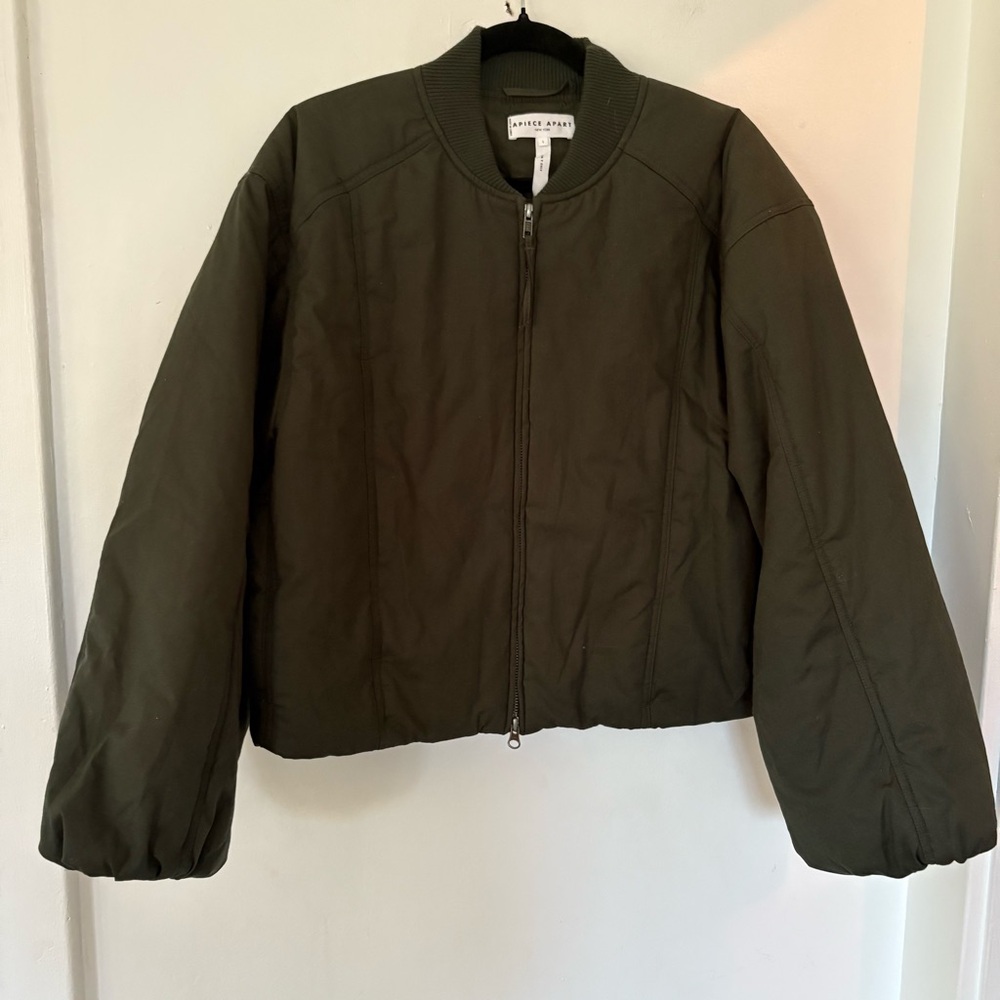 Apiece Apart Esteria Bomber Loden Green Large